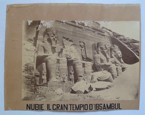 Nubia. The great temple in Abu Simbel